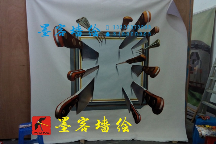 MK_QH07_溫州3D墻繪