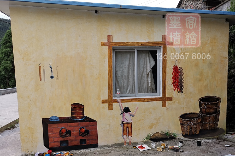 MK_QH201文化墻繪