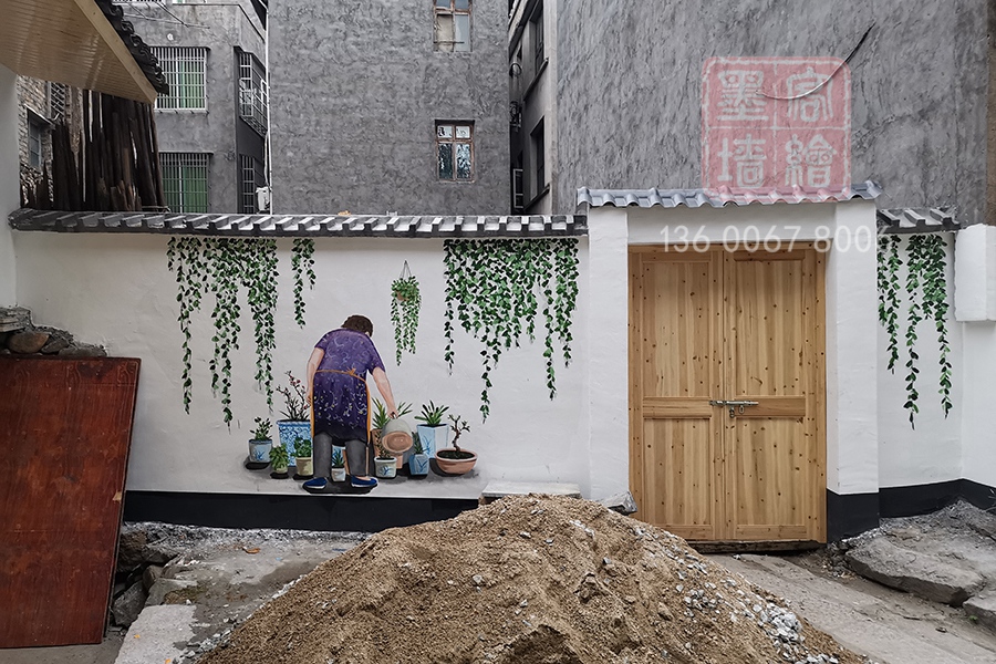 MK_QH183文化墻繪